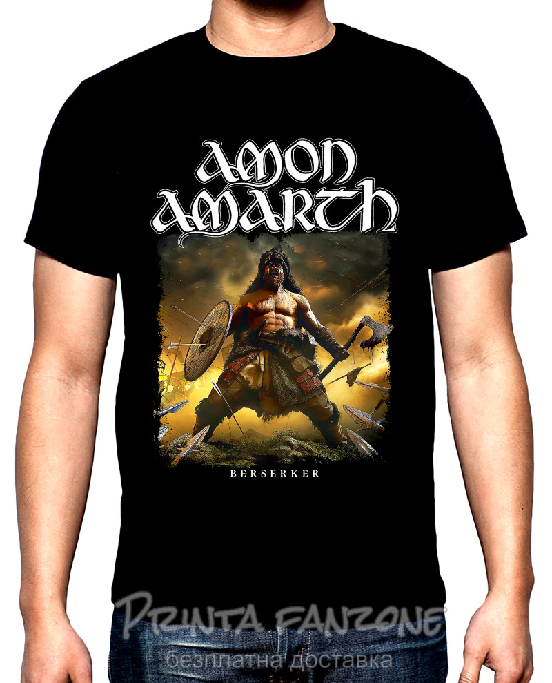 Тениски Amon Amarth, Berserker, мъжка тениска, 100% памук, S до 5XL